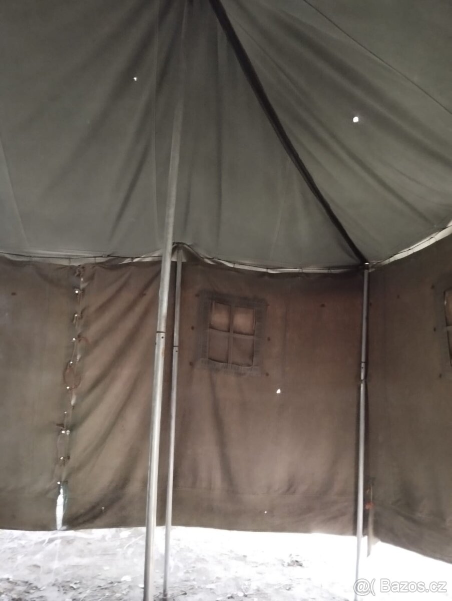 Vojenský stan,8x5m. - 2