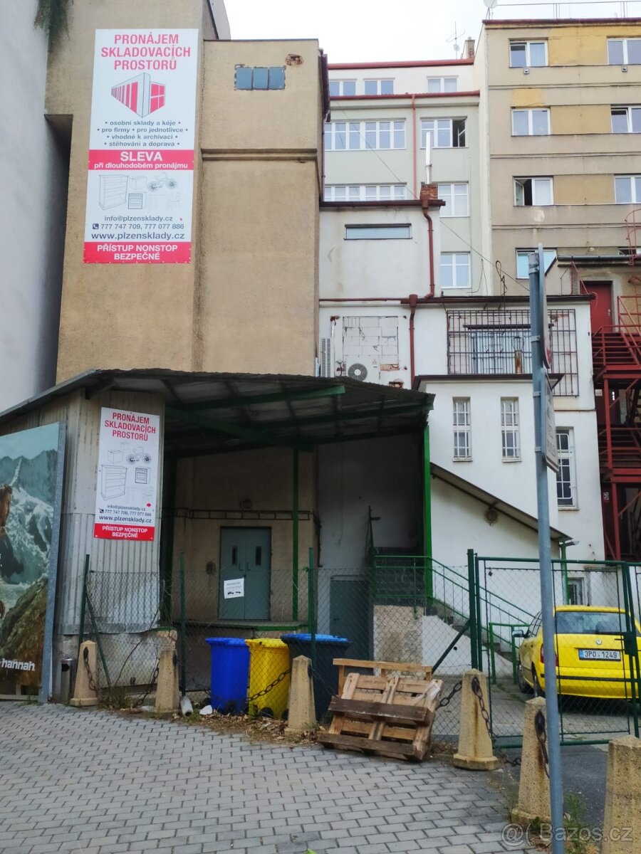 PRONAJĚM.SKLADY A KOJI.V CENTRU PLZENĚ.AMERICKA 56 - 2
