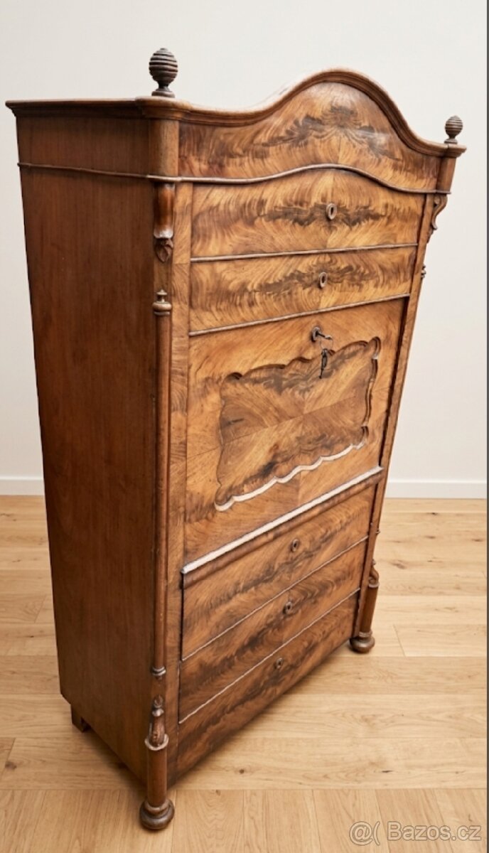 BIEDERMEIER sekretář - 2