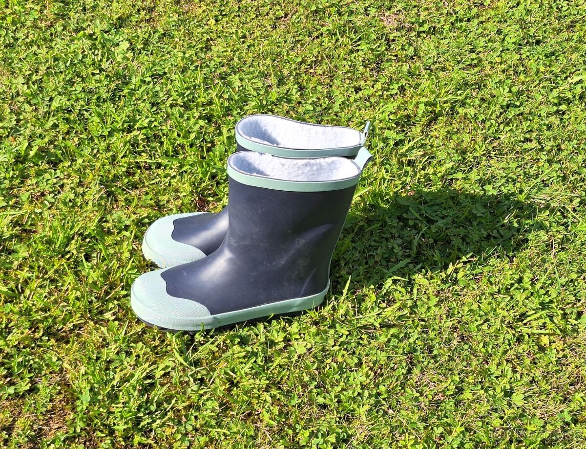 Zateplené holínky / gumovky - 2