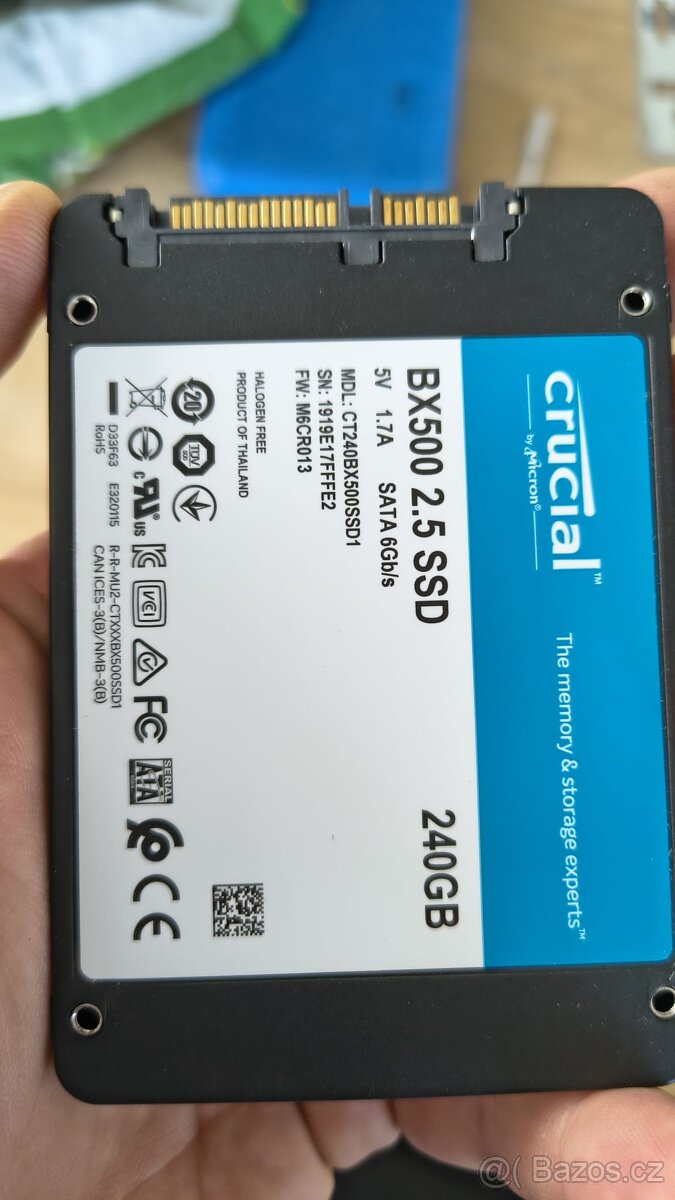 SSD disk Crucial BX500 240GB - 2