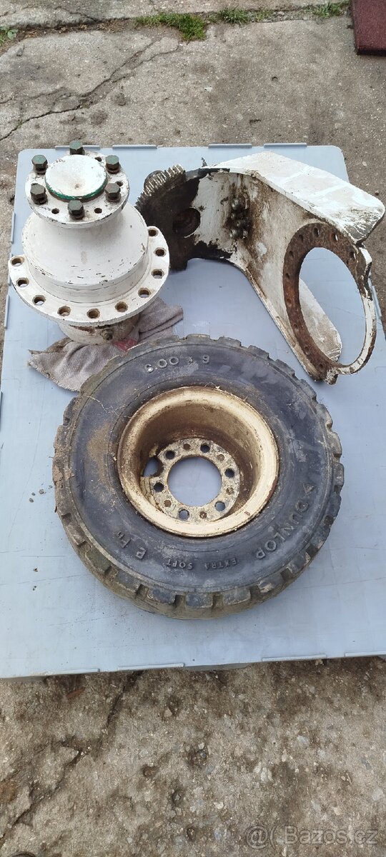 Moffett kolo pohonu s hydromotorem - 2