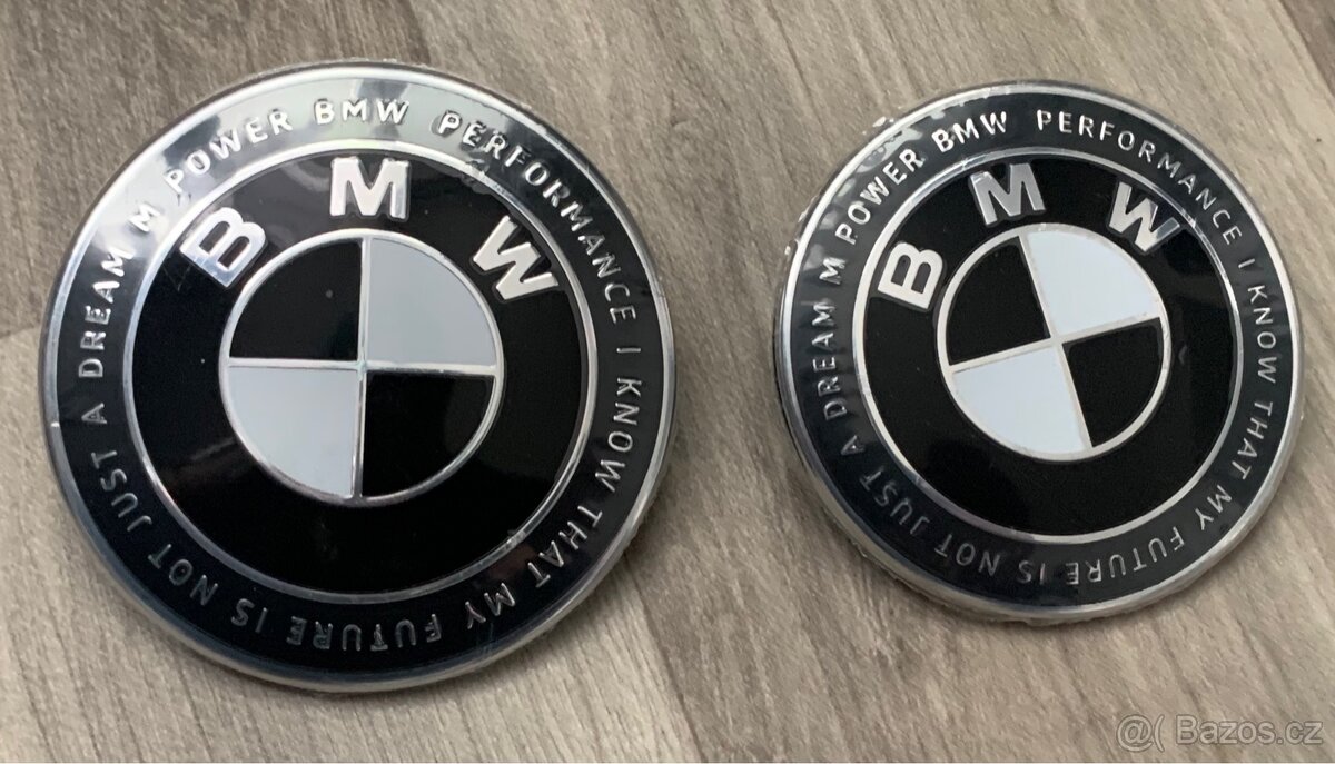 EMBLÉM znak BMW 82mm / 74mm - 2
