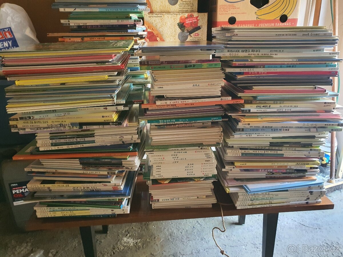 Detske knihy v Korejstine. - 2