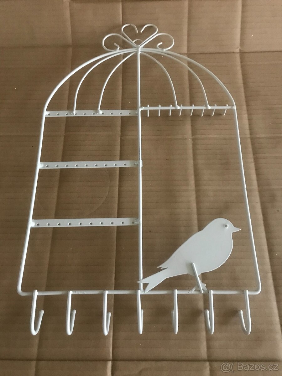 organizer na šperky s ptáčkem - 2