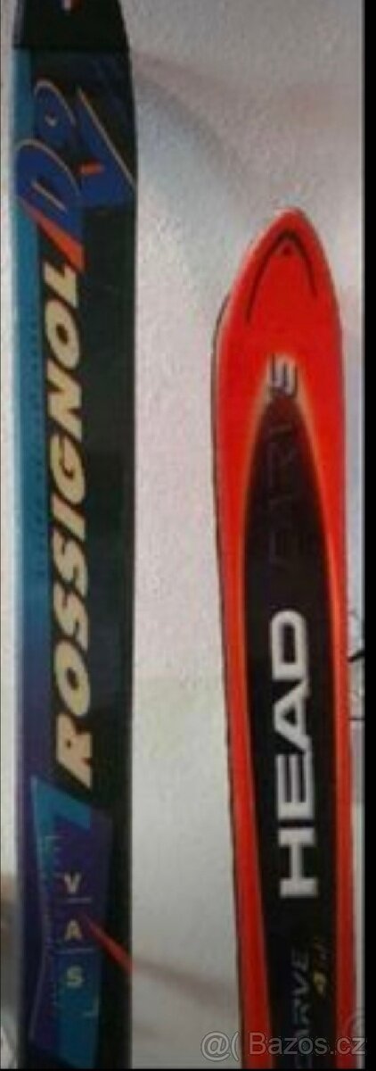 Set 2 párů lyží s vázáním - 2