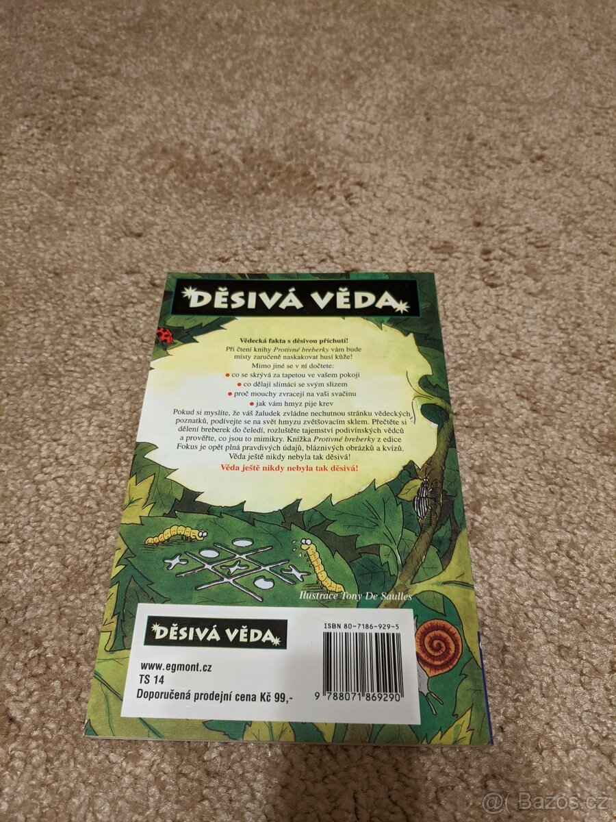 Nick Arnold: Protivné breberky (Děsivá věda) - 2