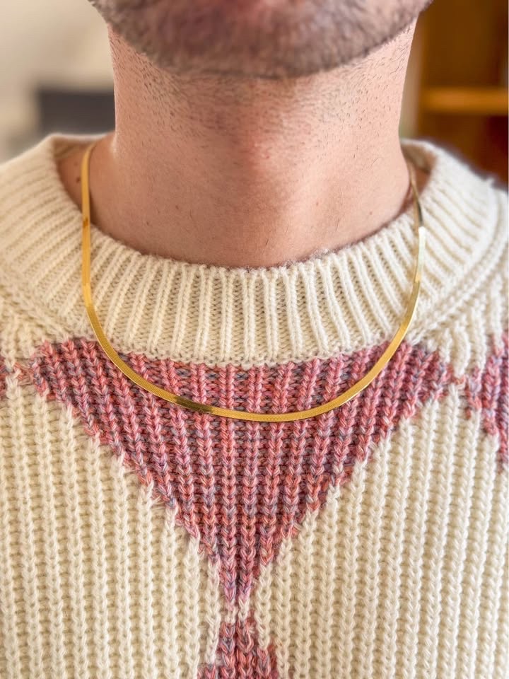 18k zlatý, luxusní řetízek Snake - 2