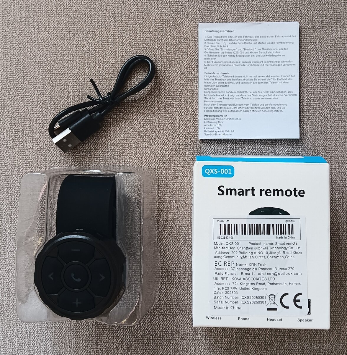 Multimediální ovladač Spovii QXS-001 - NOVÉ - 2