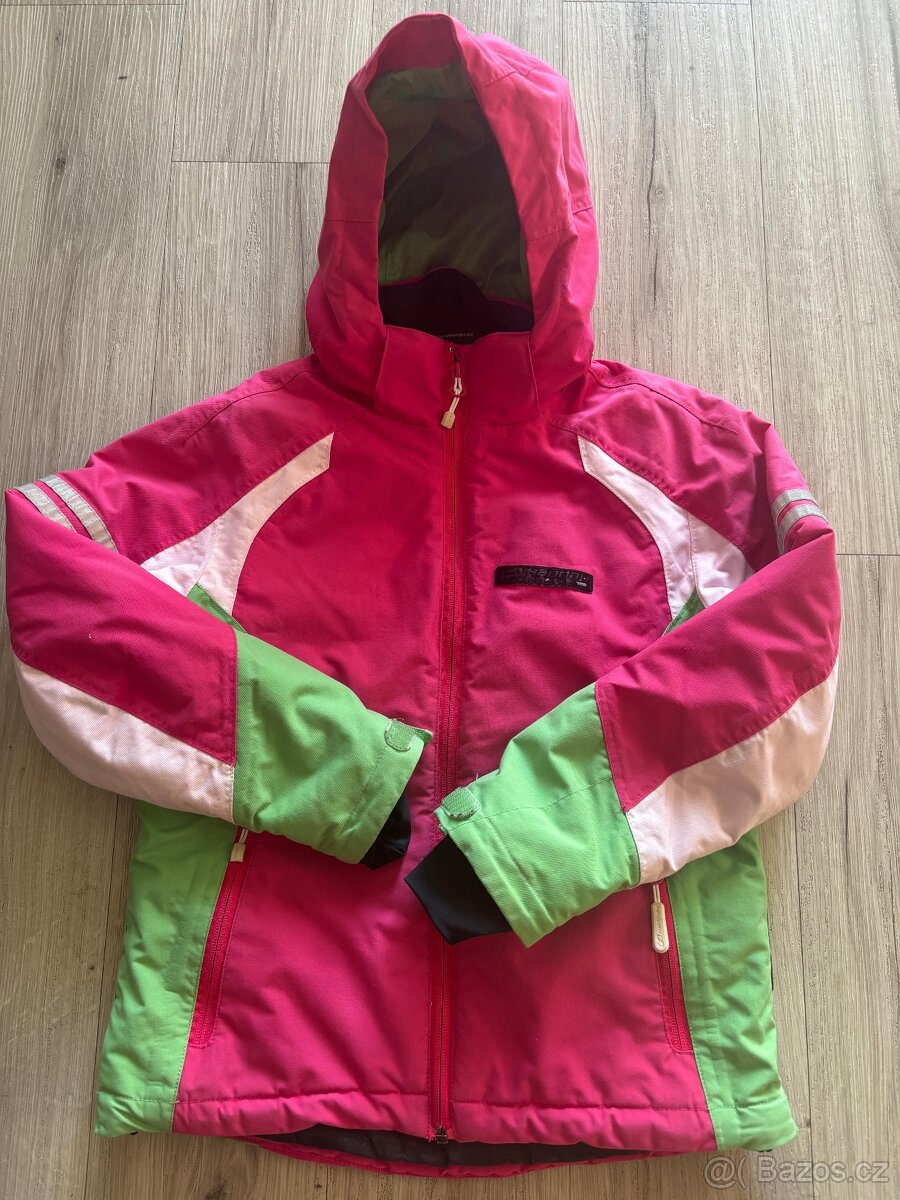 Dívčí zimní bunda velikost 128 Hannah - 2