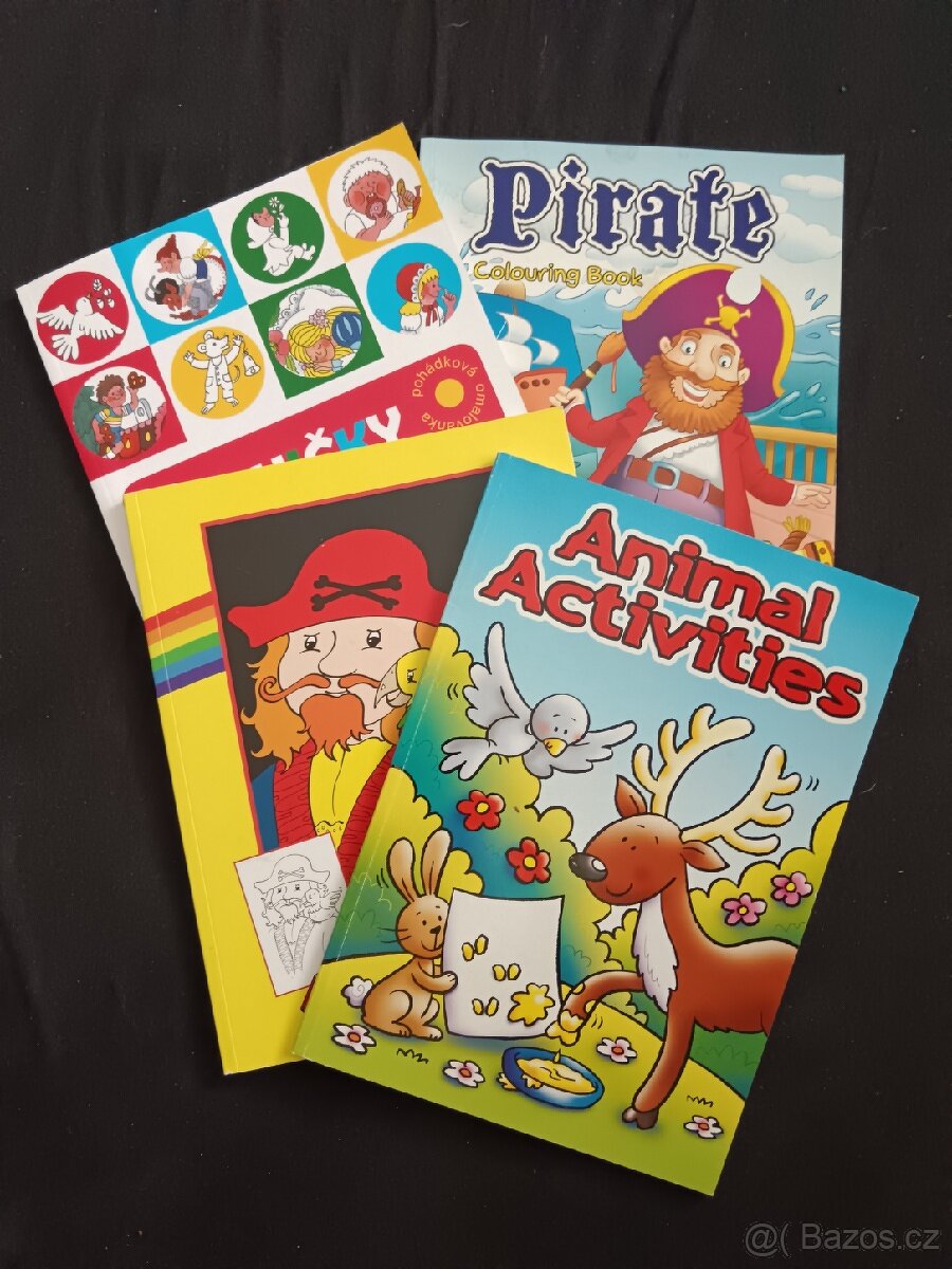 Prodám více knih a omalovánky - 2