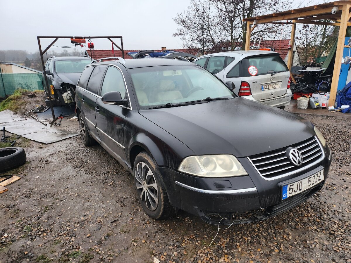 Vw Passat b5.5 1.9 tdi 96kw veskere nahradni dily - 2
