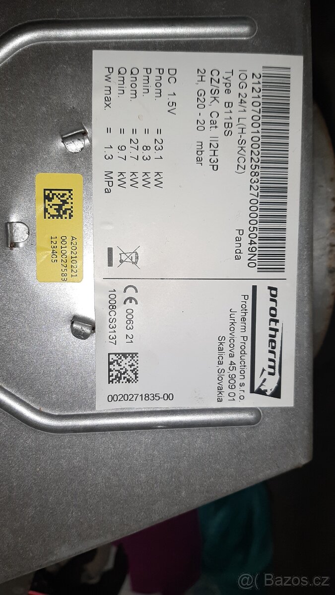 Protherm průtokový ohřívač - 2