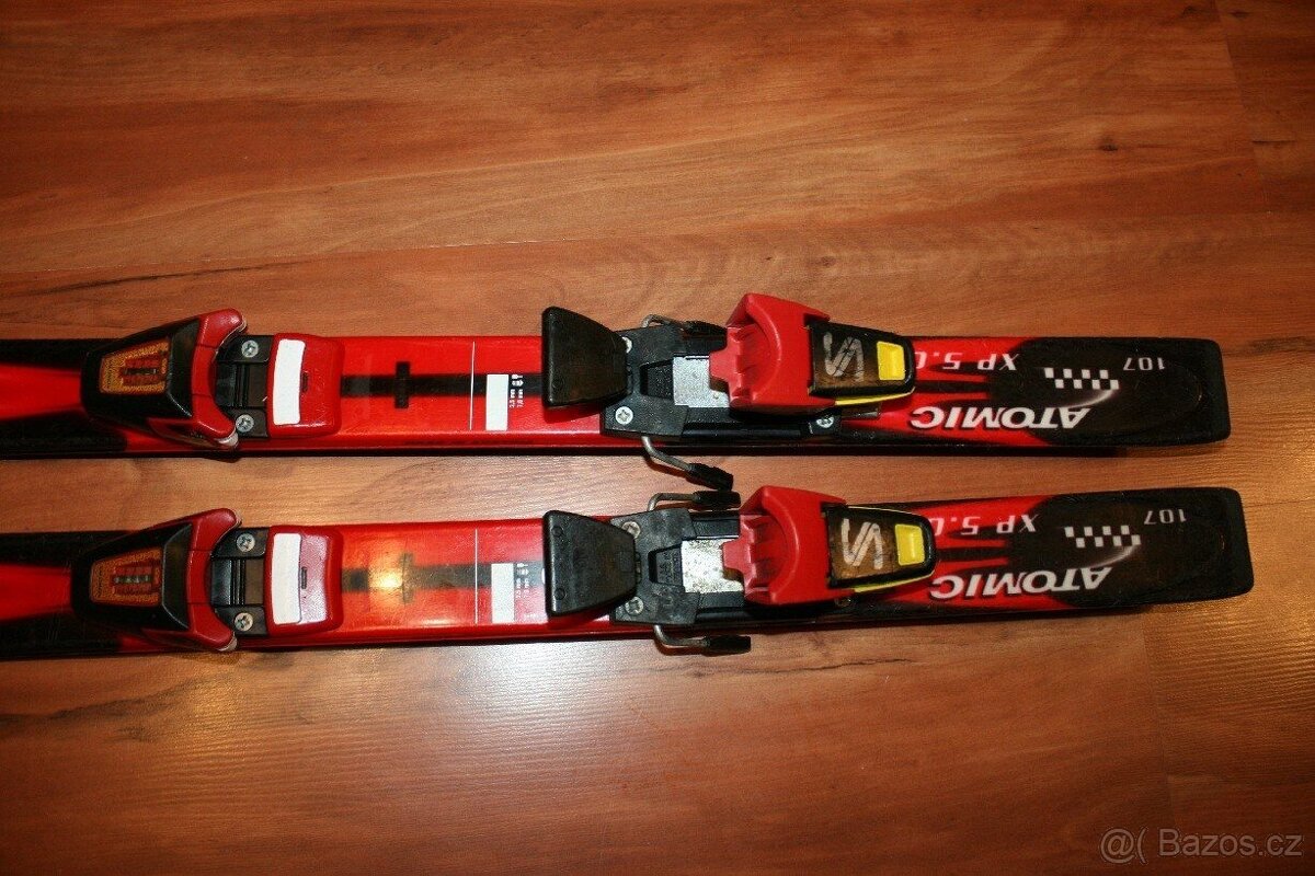 lyže Atomic 107 cm , lyžaky Nordica - 2