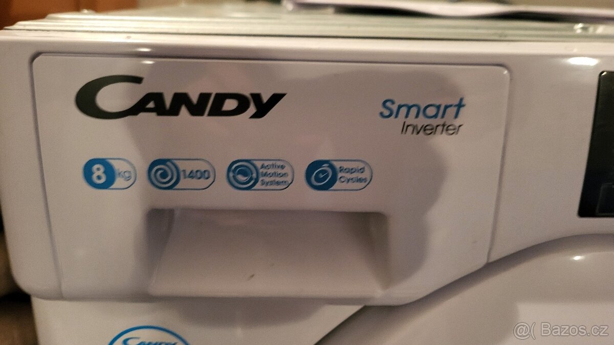 Candy smart inverter vestavna, 8kg - 2