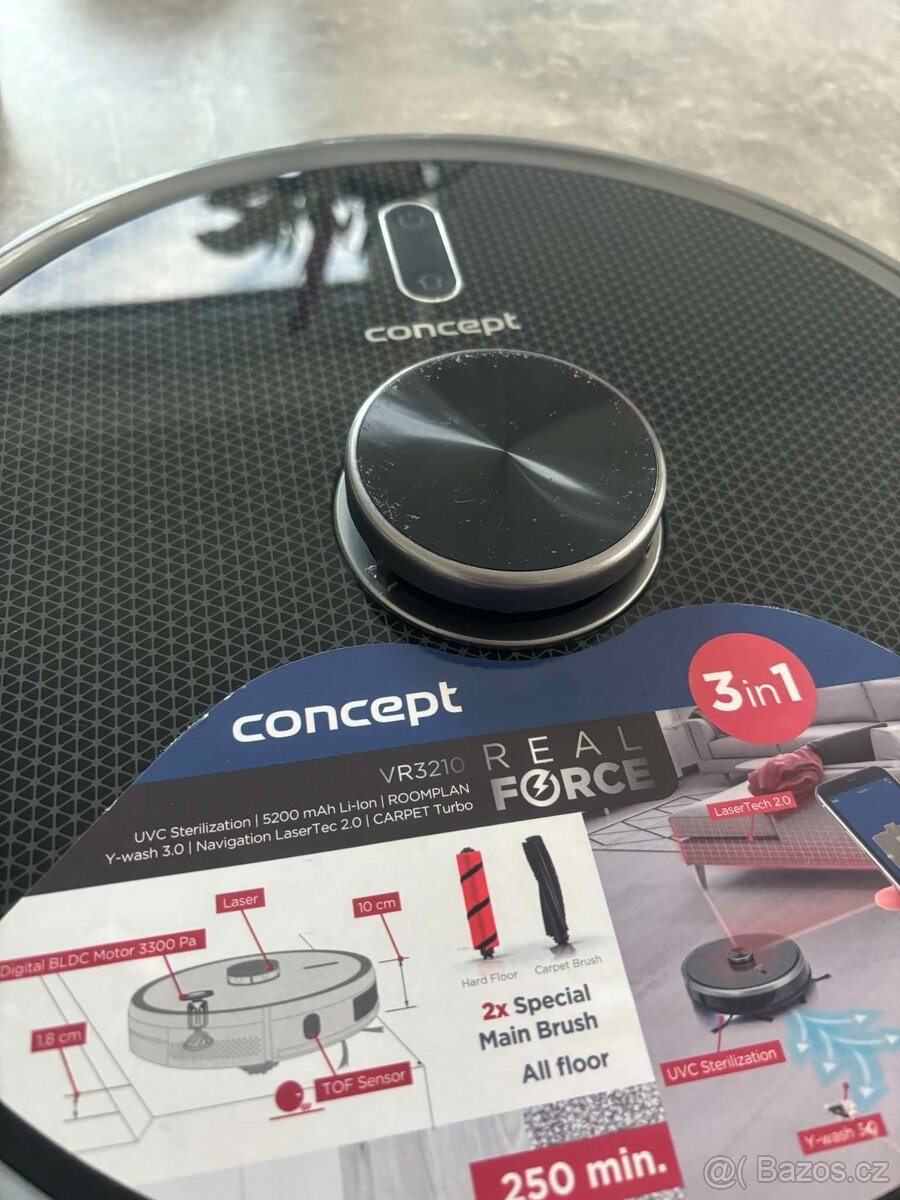 Robotický vysavač Concept VR3210 Real Force - 2