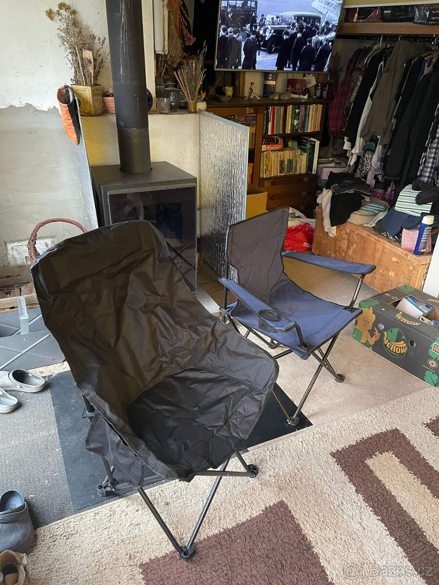 křeslo skládací, kempové - rybářské - 2