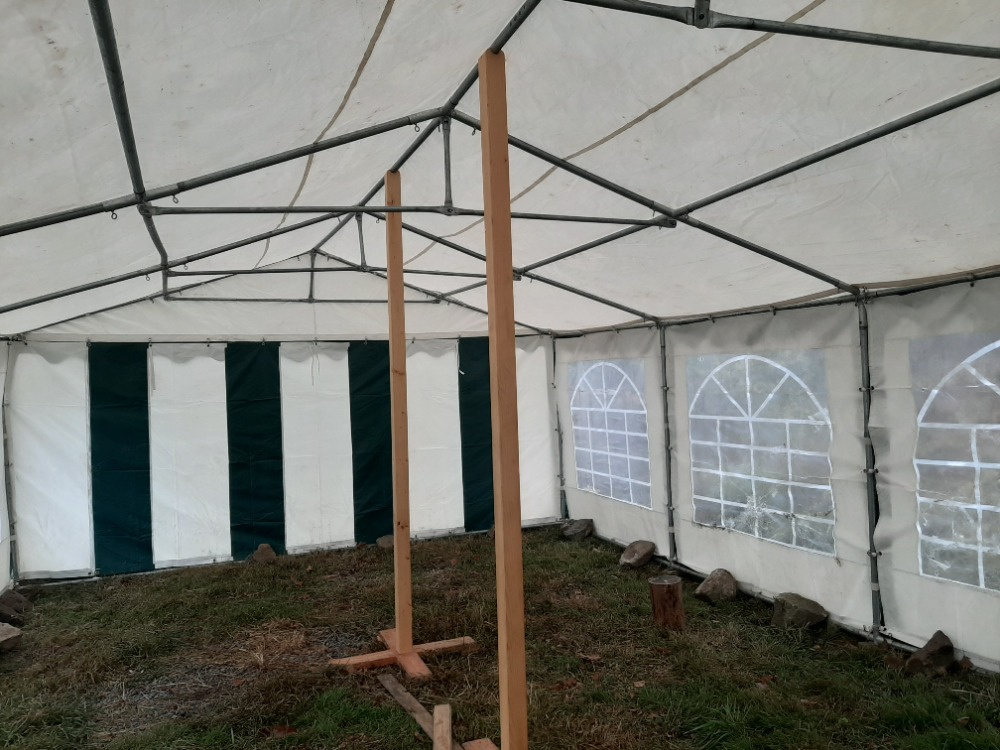 Párty stan 5x8 m - 2