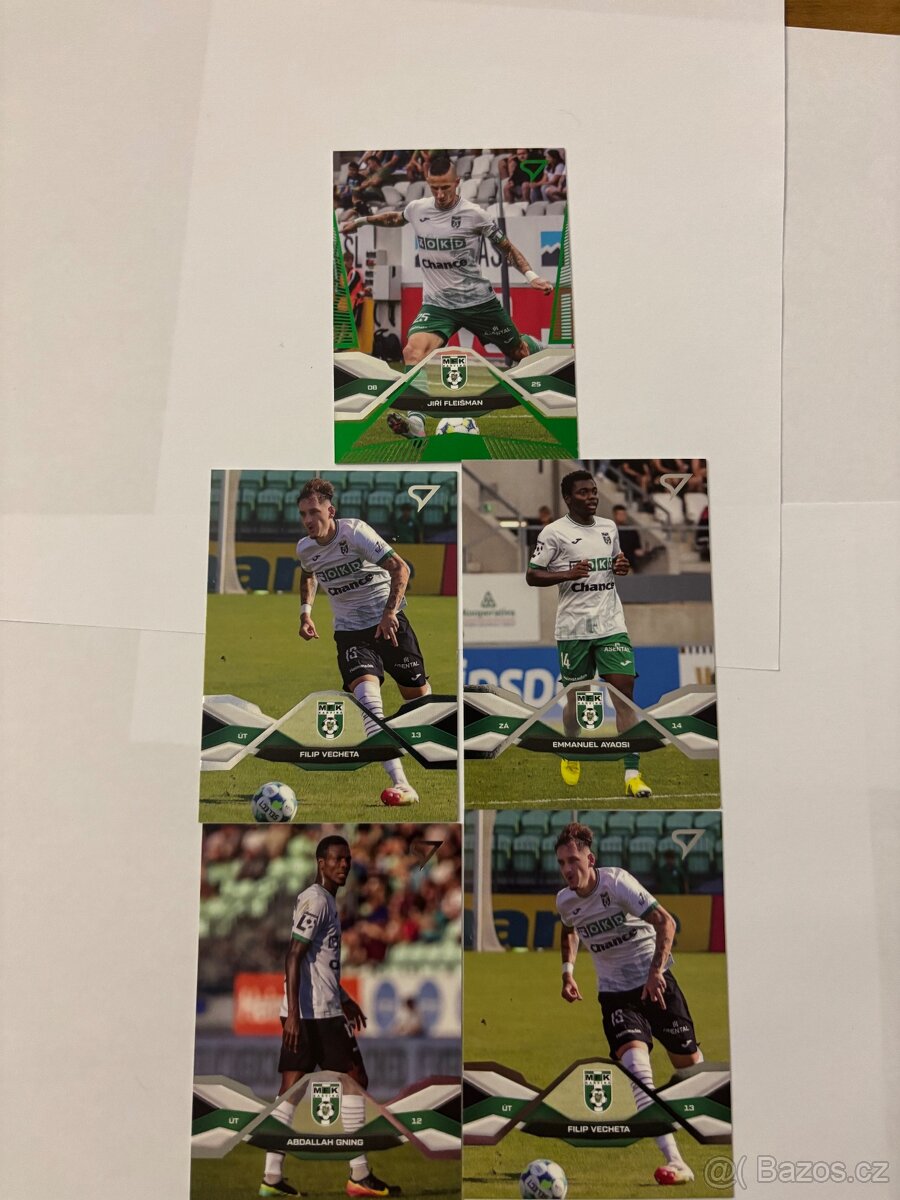 Fotbalové kartičky - 2