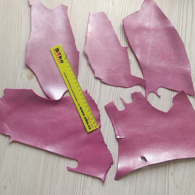 5. kůže perl.růžová - 2