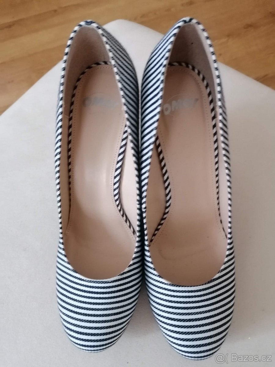 LODIČKY NA KLÍNKU PRUHOVANÉ VEL. 41 - 2