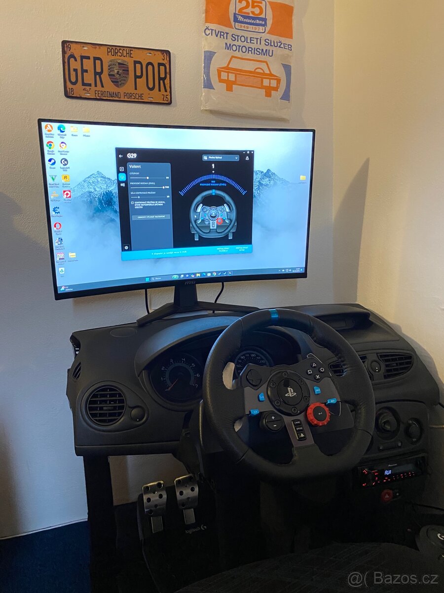 Herní simulátor renault clio 3 - 2