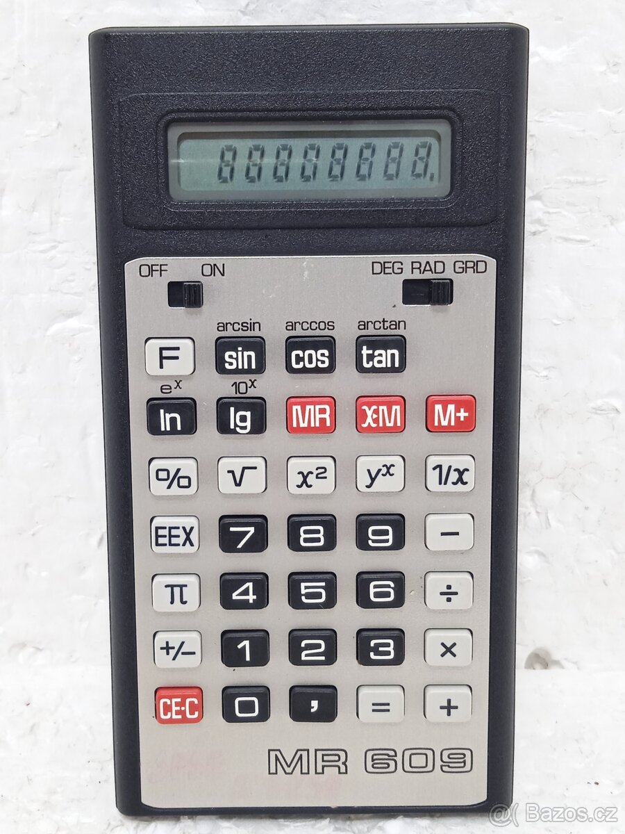 Tesla MR 609 - retro kalkulačka - 2