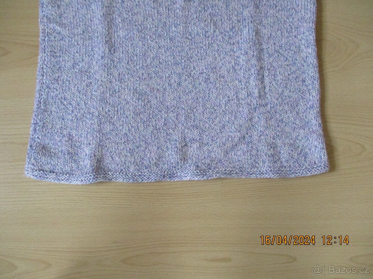 Dámský ručně pletený svetr - 2