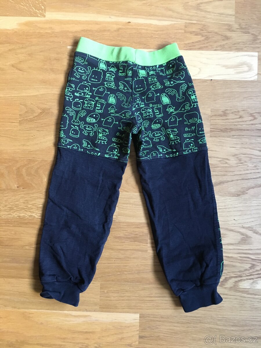 Tepláky příšerky černé 104 Gudo - 2