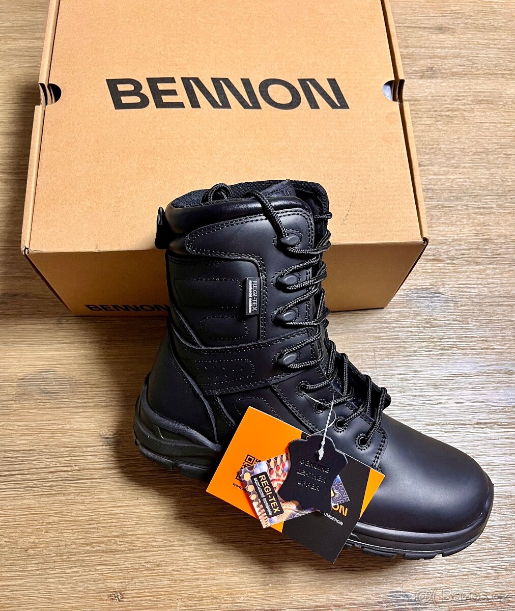 Celokozene taktické boty BENNON (vel 42) - 2