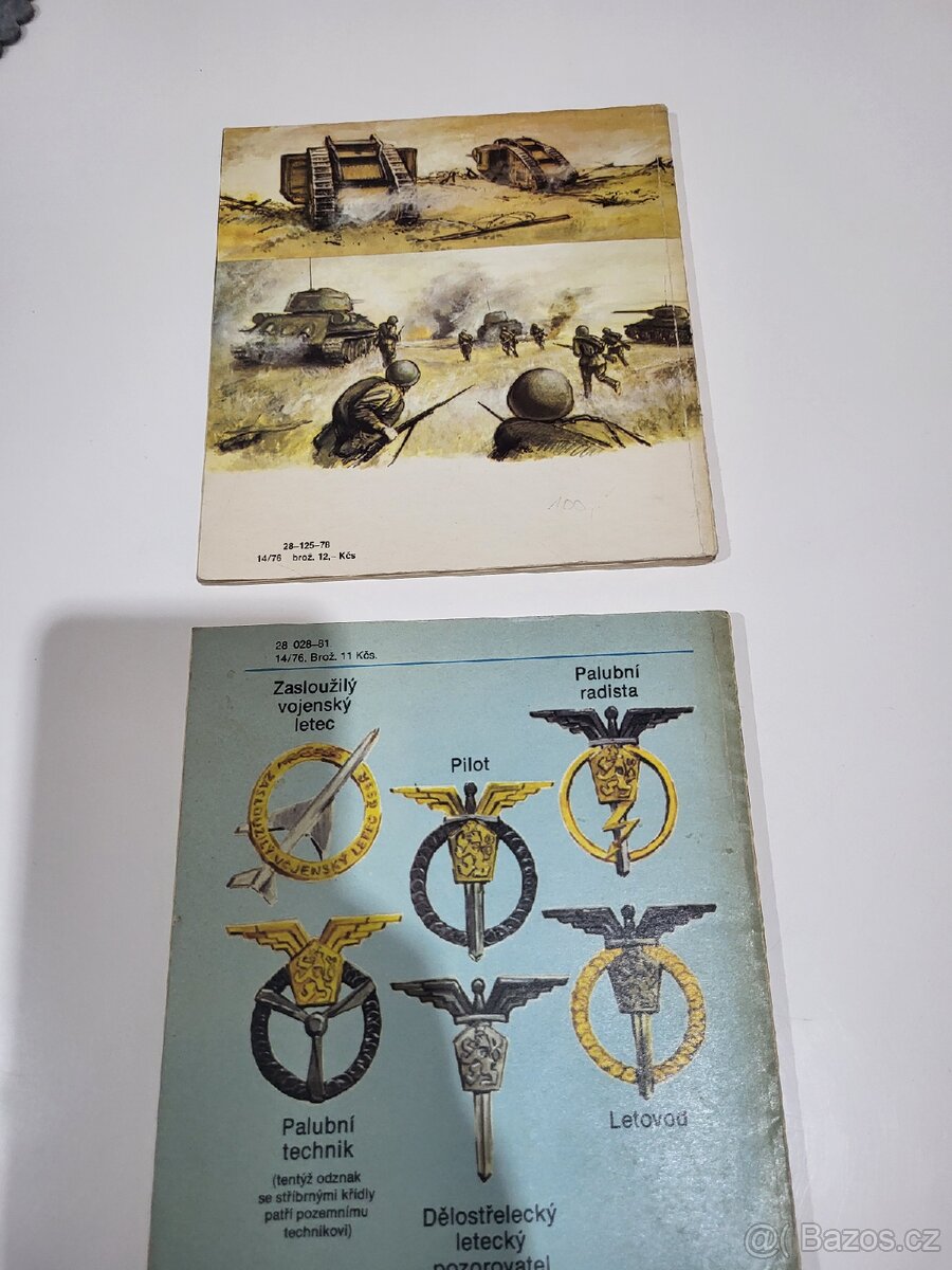 Knížky vojenské - 2