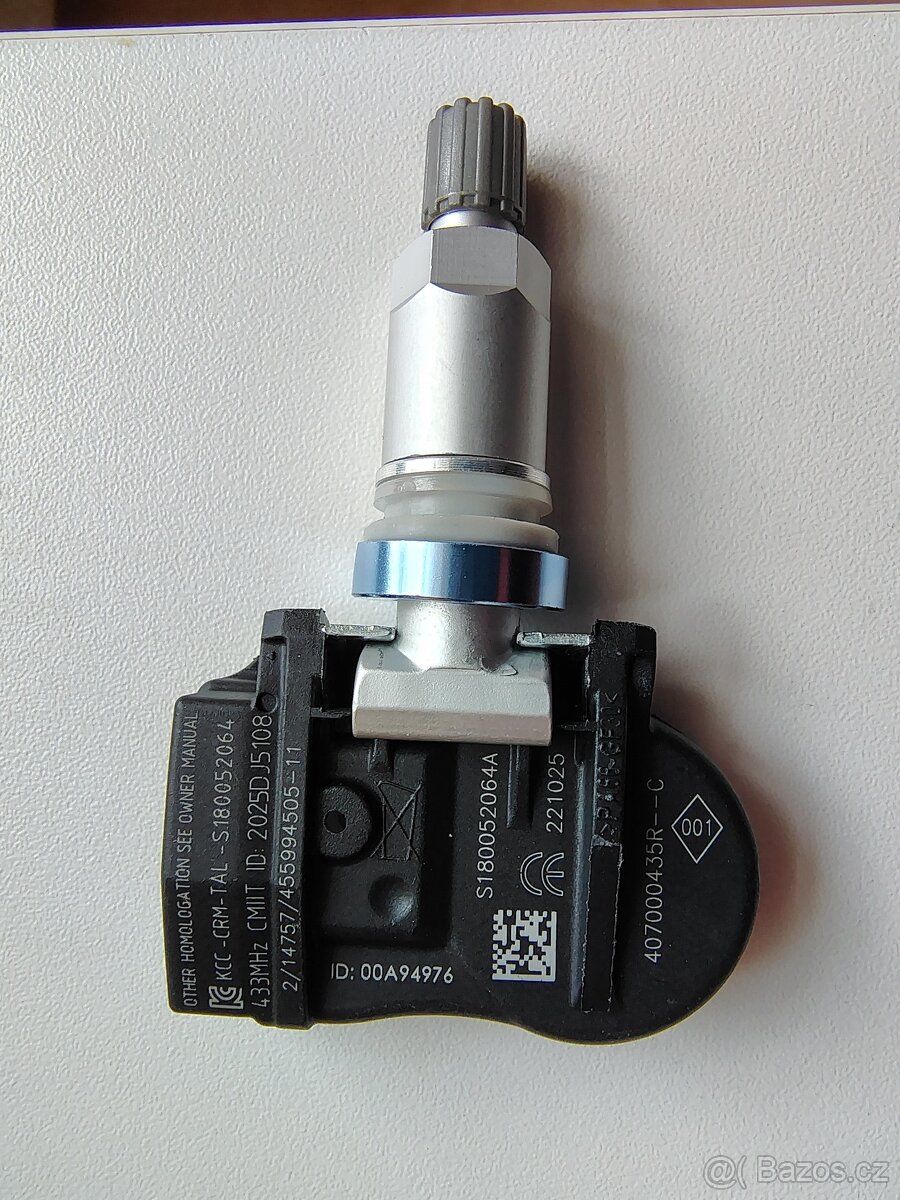 Senzory tlaku pneumatik Renault - 2