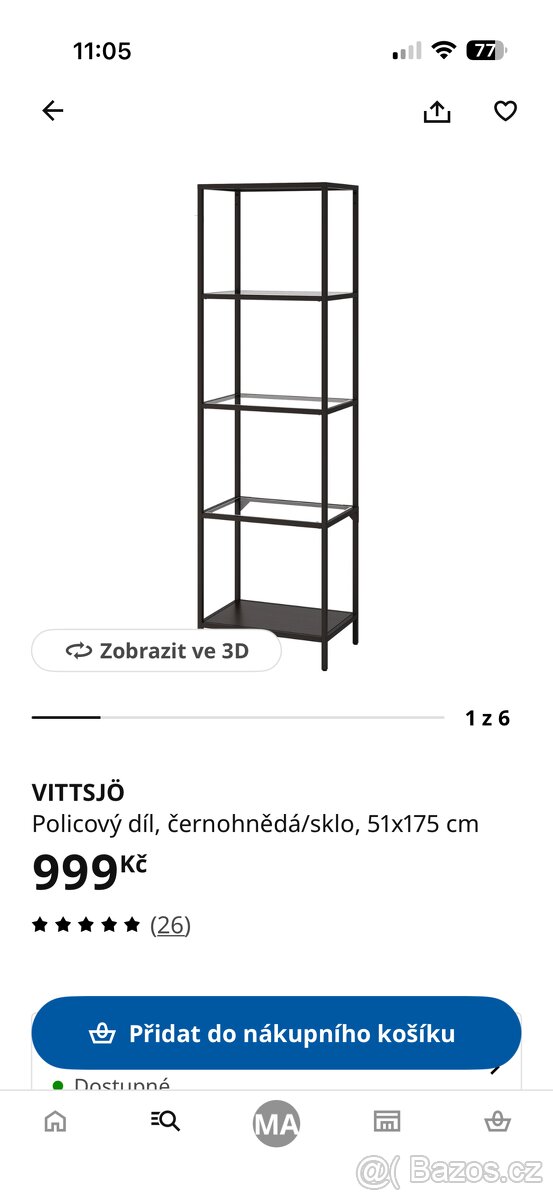 IKEA regál - 2