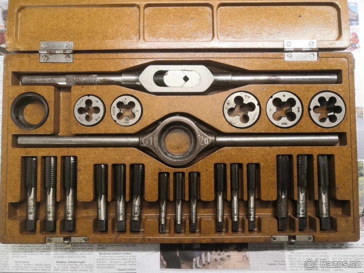 P:sada závitníků narex M2 - 2