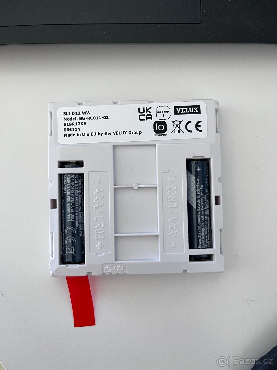 VELUX - dálková ovládání KLI312 a KLI313 - 2