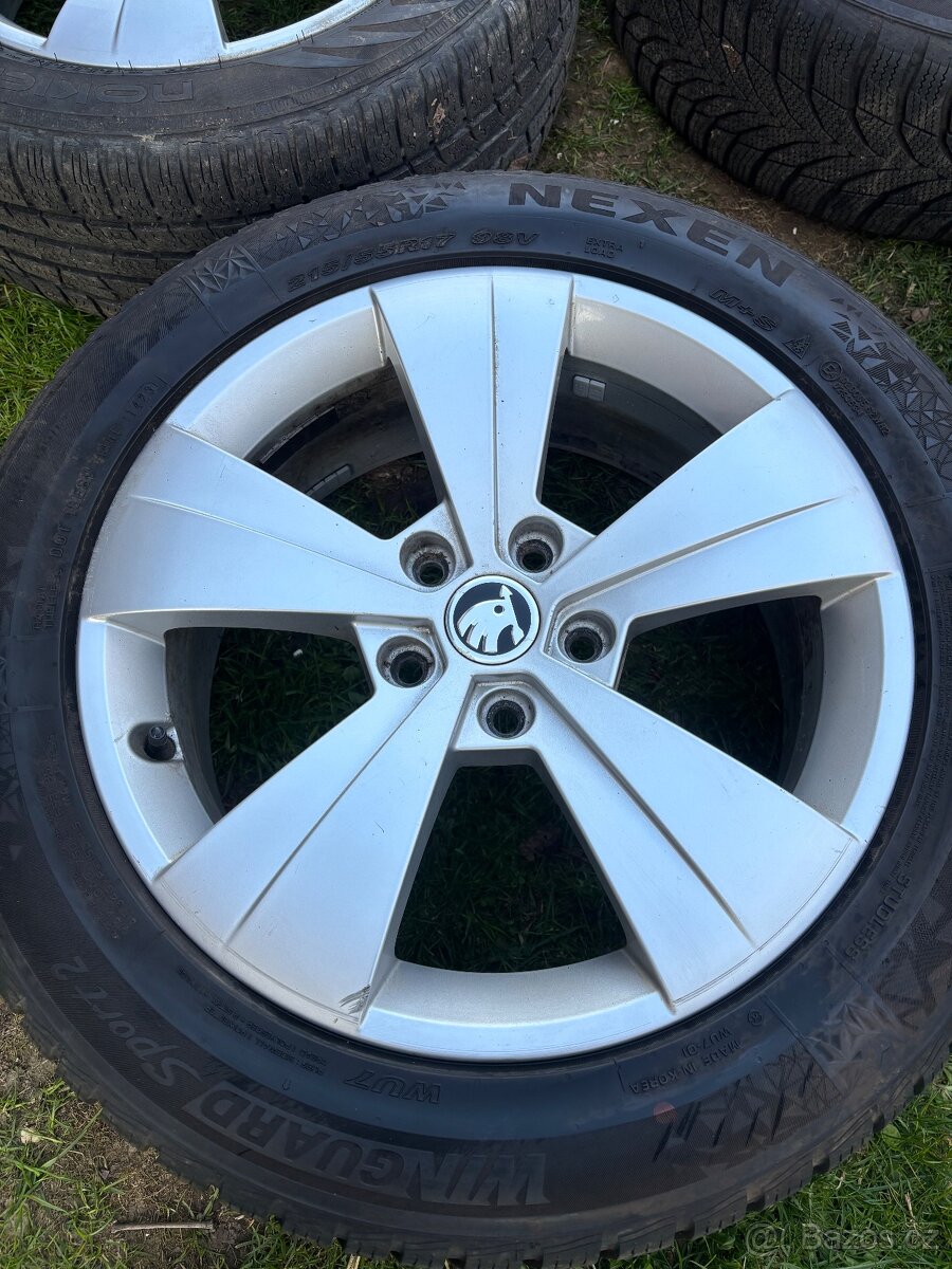 Alu kola Škoda 17" Triton - 2