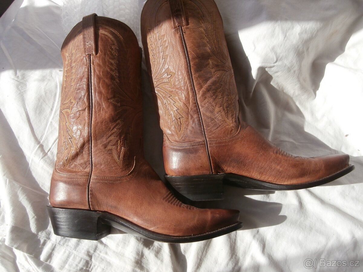 "koně" cowboyské boty - 2