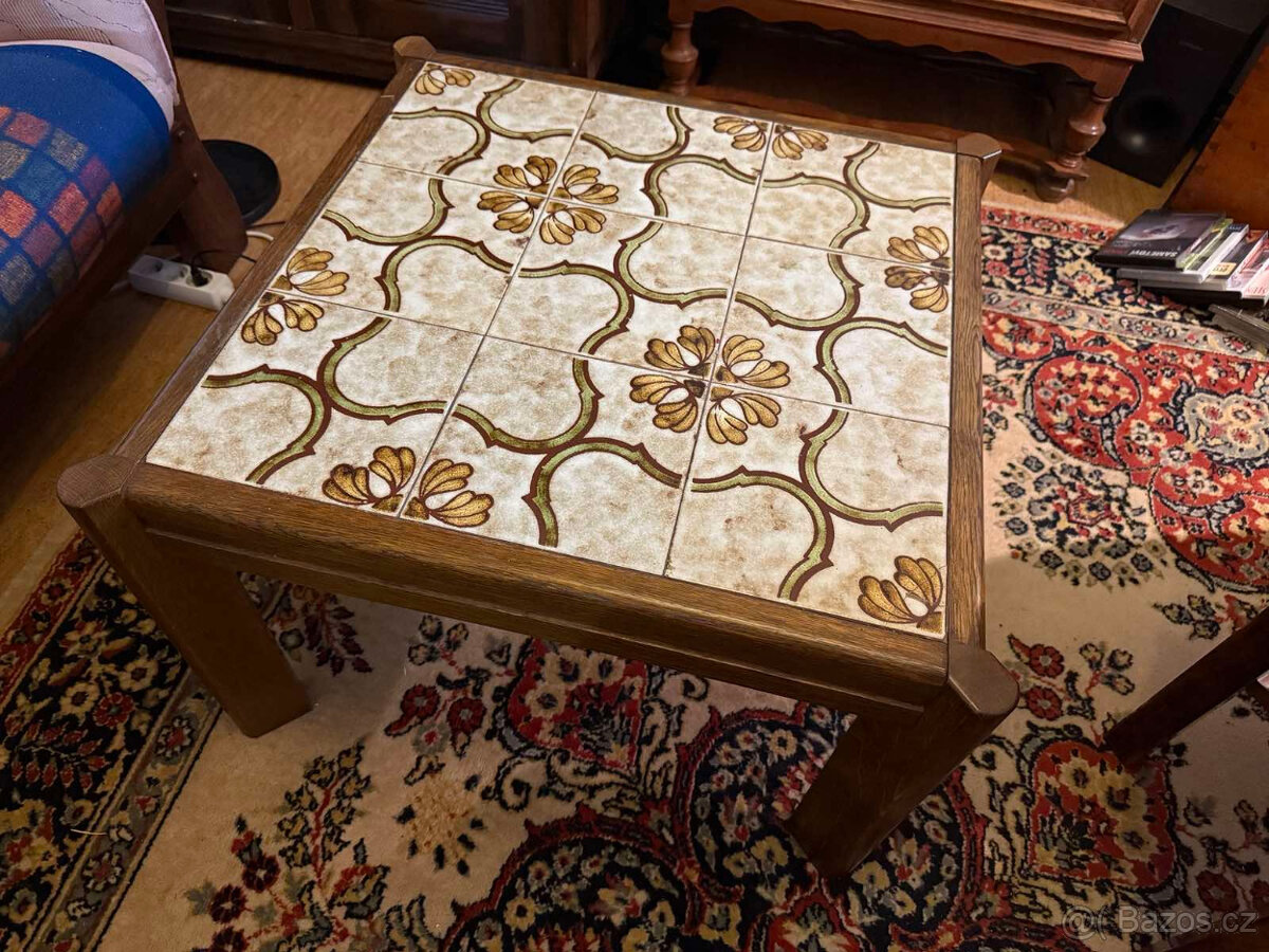 Konferenční stolek s keramickou deskou - 2