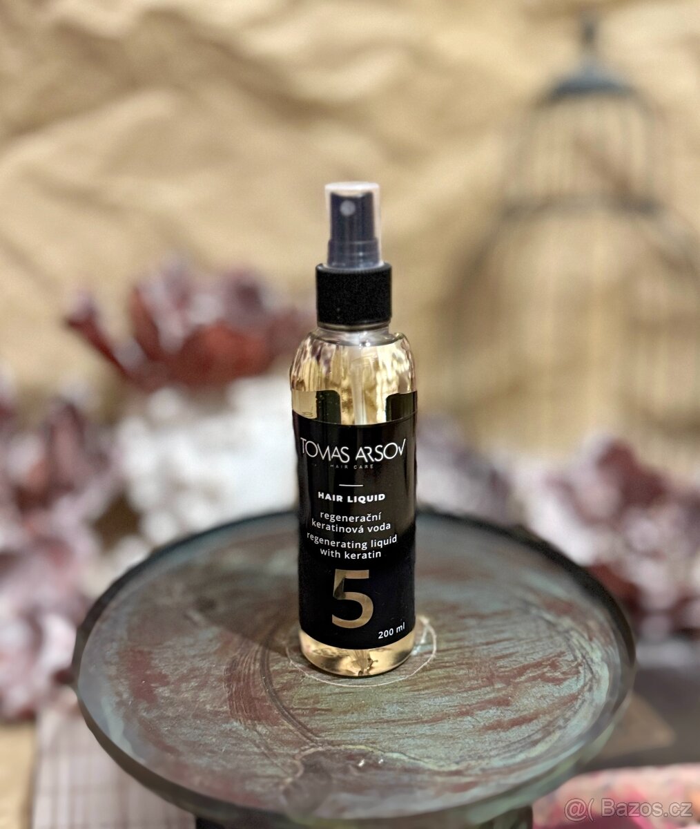 TOMAS ARSOV HAIR LIQUID Keratinová Regenerační voda 200 ml - 2