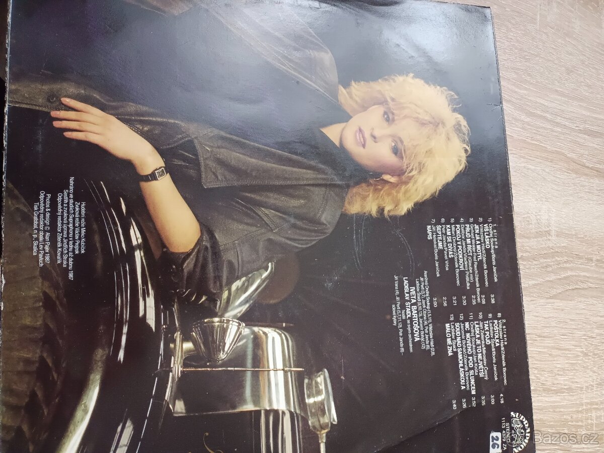 Prodám LP desku Iveta Bartošová - 2