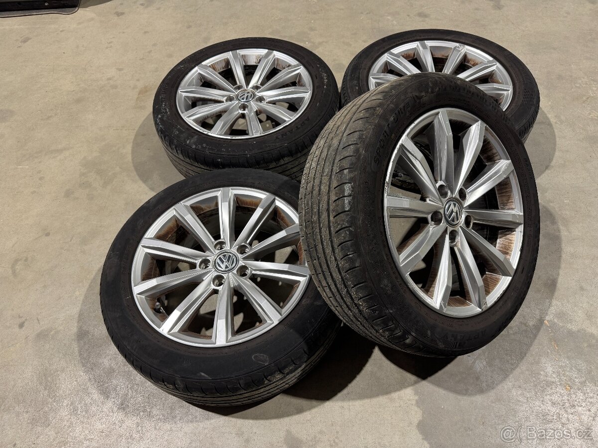Sada kol VW London VW R17 5x112 215/55 3G0601025D - 2