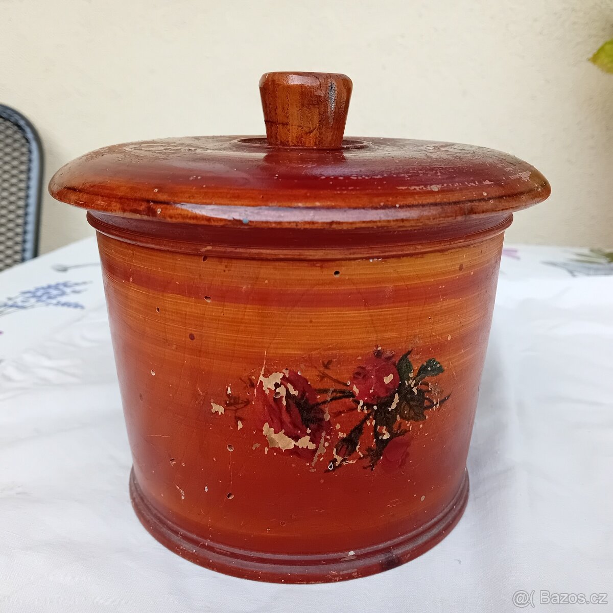 Dřevěná dóza - 2