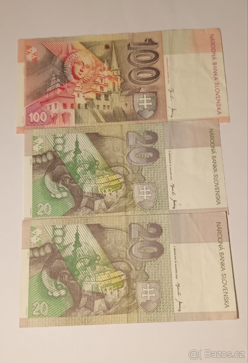 Slovenské bankovky - 2