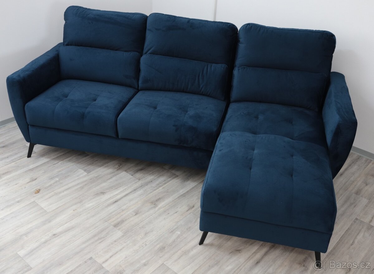 Luxusní rohová sedací souprava rozkládací Berlin - 2