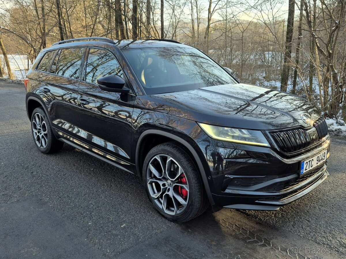 Krásný Kodiaq RS 2,0 TDi176kw WEBASTO odpočet DPH TAŽNÉ - 2