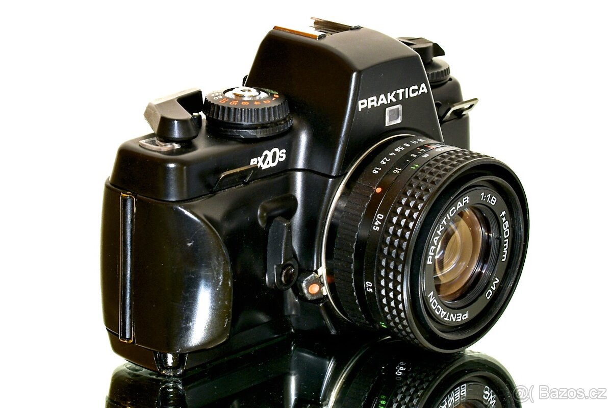 Praktica BX20s + Prakticar MC 1,8/50mm plně funkční - 2