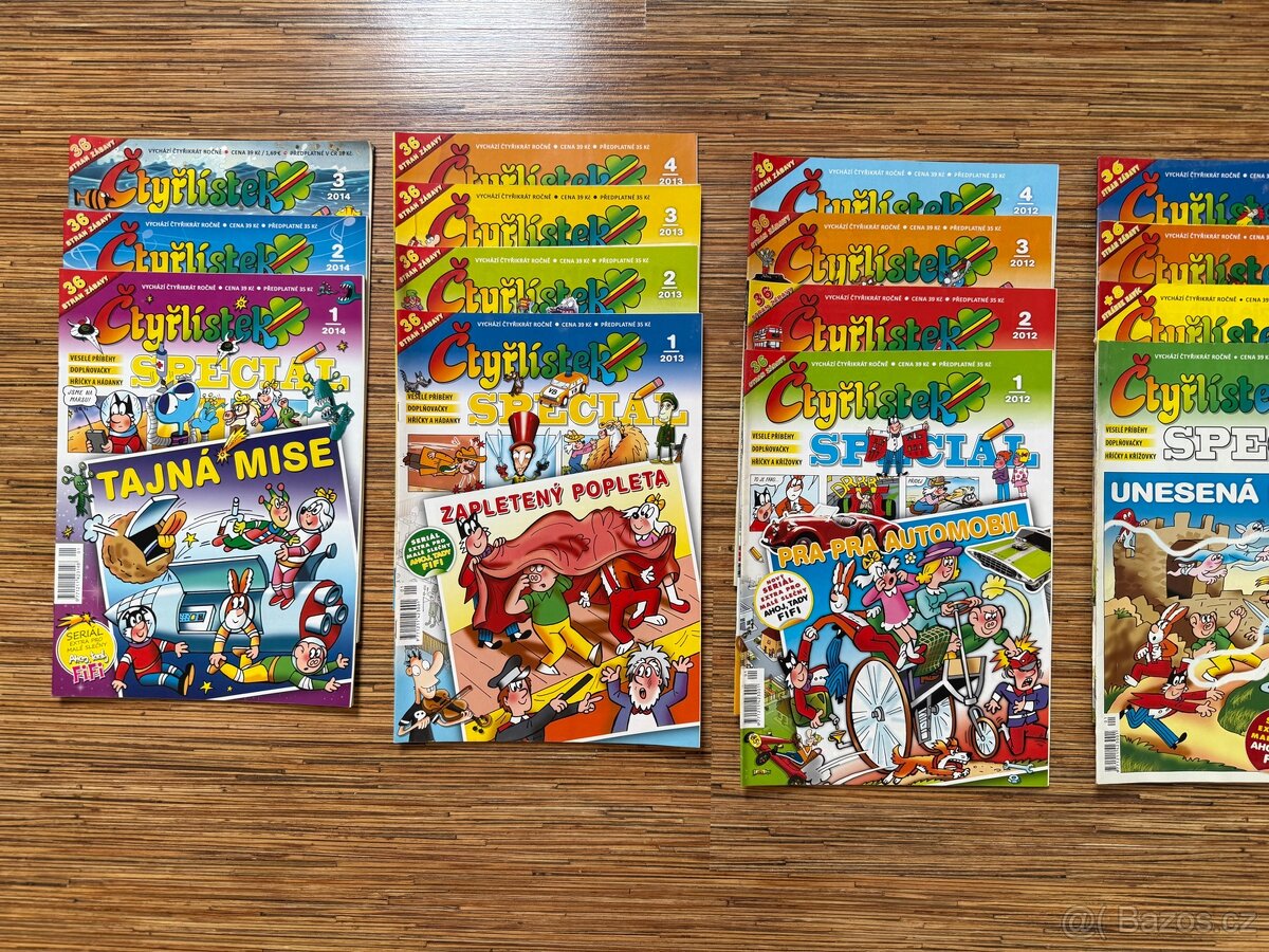 Časopisy Čtyřlístek SPECIÁL, AHOJ TADY FIFI - 2