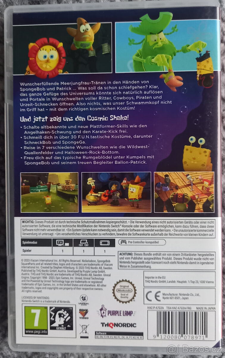 Spongebob Cosmic Shake - hra na Nintendo Switch - 2