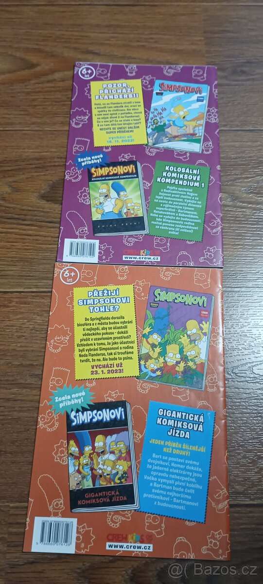 Časopisy Simpsonovi 2022 - 2
