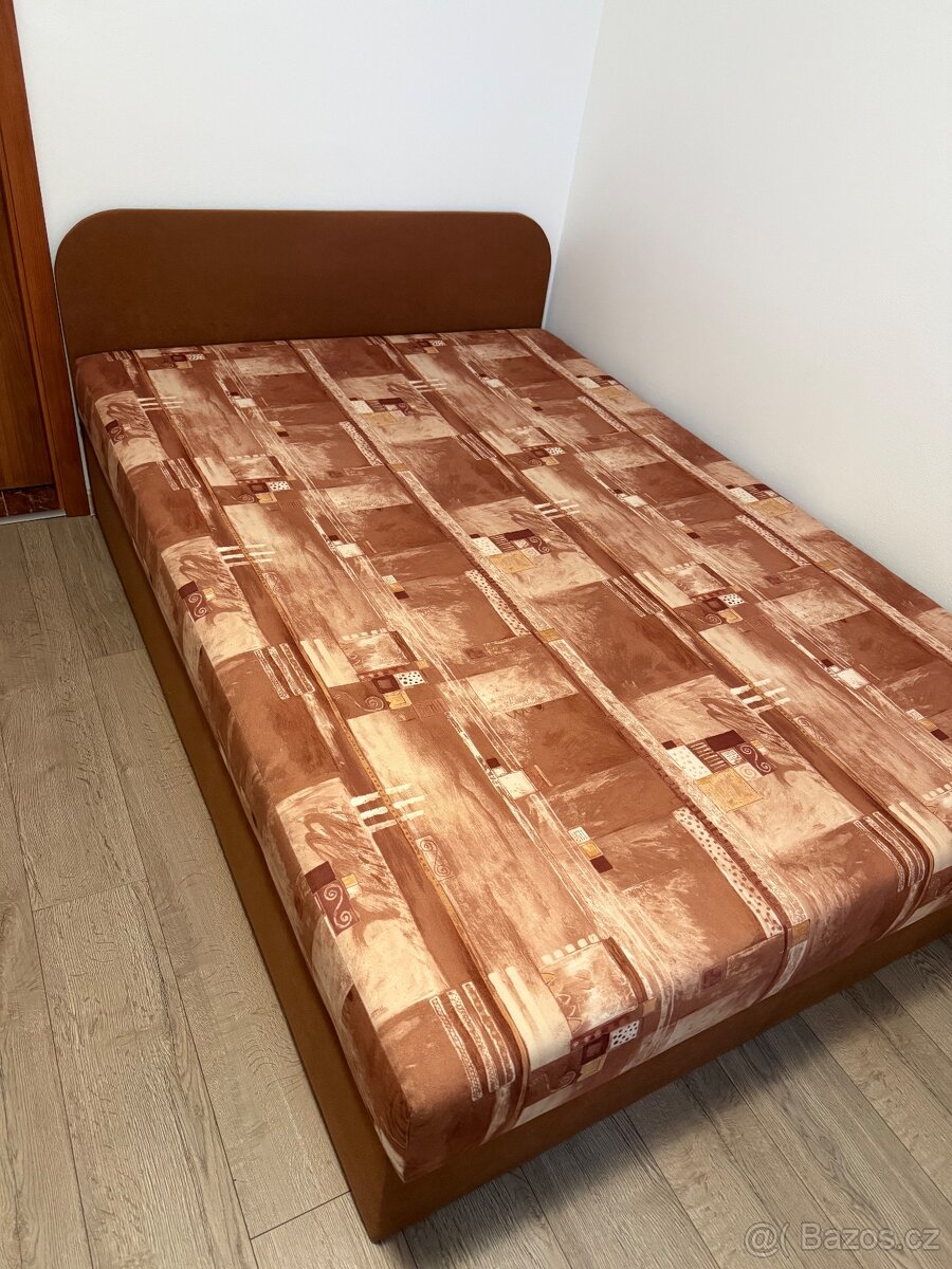 postel 140x200 s velkým úložným prostorem - 2